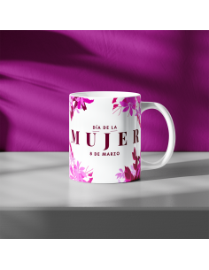 MUG DIA DE LA MUJER 8 DE MARZO