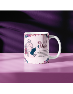 MUG DIA DE LA MUJER MENSAJE