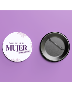 BOTÓN DIA DE LA MUJER
