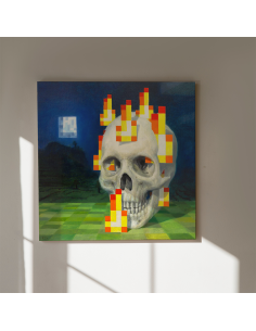 RETABLO PINTURA MINECRAFT