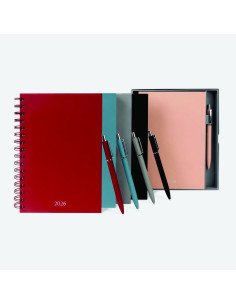 Agenda Cuero con esfero